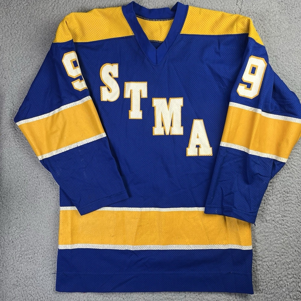 Vintage St Michael Albertville STMA Knights Minnesota High School Hockey Jersey